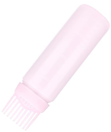 Bottiglia Applicatrice Per Pettine Di Radici - Dispenser Di Vuoto Con Ugello Per Olio Per Trattamento Capillare, Applicatore Sicuro Per Capelluto | Confezione Per Lozione Colorante, Contagocce