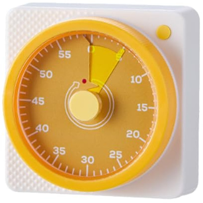 Sveglia da cucina | 60 minuti silenzioso magnetico orologio meccanico, timer digitale, per lavarsi i denti, scuola, casa, frigorifero, sport, cucina