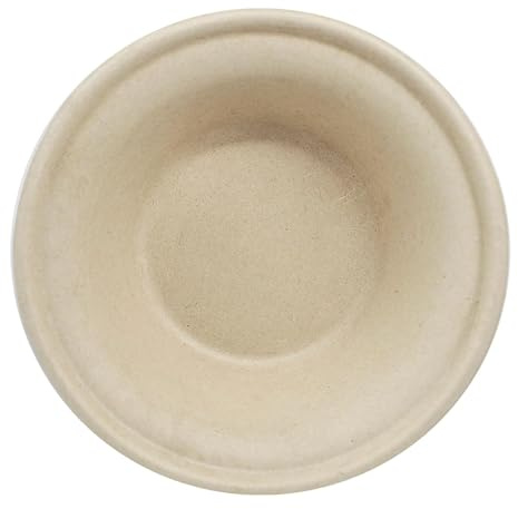 World Centric Compostable Paper Bowls, 11.5 Oz (Pack of 20), Made from Unbleached Plant Fiber, Sustainable, Heavy Duty, Leak Resistant, Microwave & Freezer Safe, PFAS Free