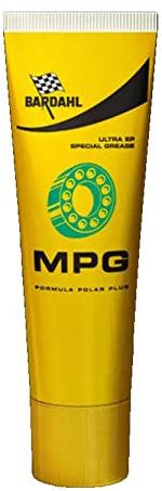 Bardahl - Grasso Multiuso M.P.G., Additivo con Agenti Antiusura e Antiossidanti, Protezione Contro Usura, Corrosione, Ruggine, Invecchiamento. Formula Polar Plus, 250ml