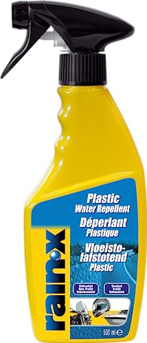 Rain X Rain off Tergicristallo Scooter, Trattamento per Parabrezza in Plastica, Pulitore Casco Moto, Vetri Nave 500ml