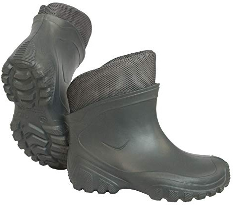 FortMen Botas de goma EVA, ligeras, para jardín, talla 40-46, con cálido forro interior extraíble
