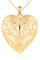 MicLee Locket Photo Heart Necklaces for Women Girl 925 Sterling Silver Openable Lockets Elephant Engraving Pendants Creative Gold Necklace