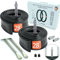 28 x 1.2-1.75 Schlauch Rennrad, Trekkingrad und Citybike 28 Zoll 28x1.2/1.5/1.75 mit Dunlop-Ventil 40 mm (DV) – 2er Pack, inklusive 2 Montierhebel, kompatibel mit 28-Zoll-Rädern, AVVS TECH