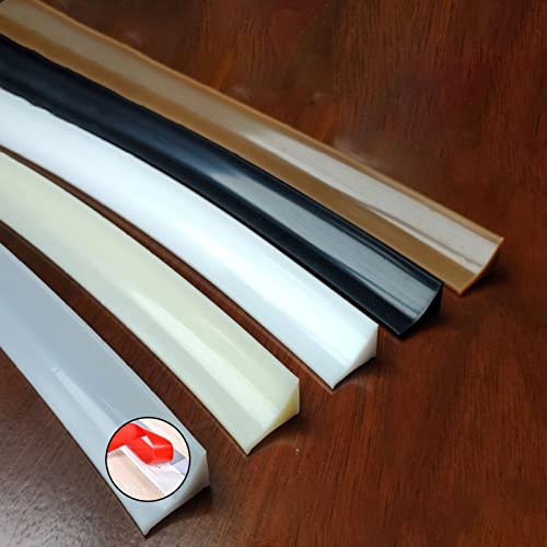 Barriera al vapore acqueo per bagno, doccia, 60, 400 cm, in silicone, strisce di fissaggio autoadesive, per separazione bagnata e asciutta