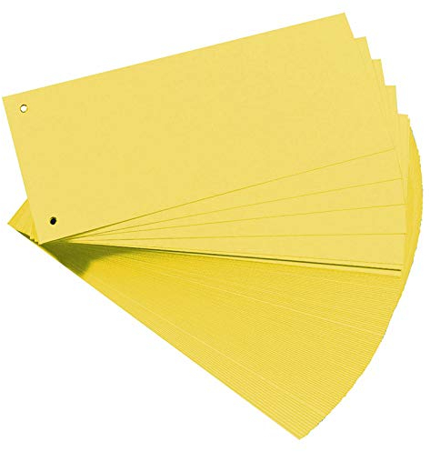 Herlitz 10843480 Trennstreifen (5x Gelb)