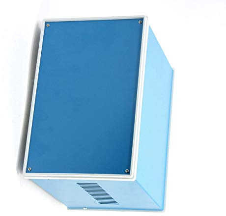 Aexit Surface Mounted Blue Metal Electric Junction Box 205mmx180mmx140mm (dedfc0fed8fae96983b6008cc4d2346d)