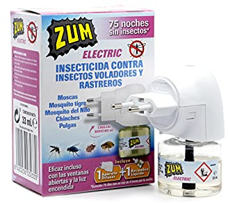 ZUM INSECTICIDA ELECTRICO APARATO+ RECAMBIO T-1001