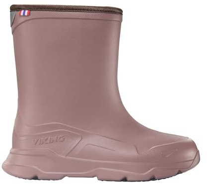 Viking Unisex Kinder Playrox Warm Snow Boot, Old Rose Grey, 26 EU