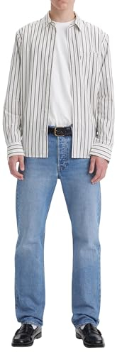 Levi's herr 501 Original Fit Straight Fit Jeans , Chemicals, 33W / 30L
