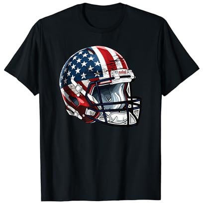 American Football Helm T-Shirt