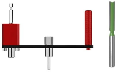 Fresa Forabuchi Cartongesso - Fresa Circolare Regolabile per Piastrelle da Soffitto e Pareti | Utensile Multiuso Preciso Per Fori Cartongesso Costruzione Mobili e Arredamento