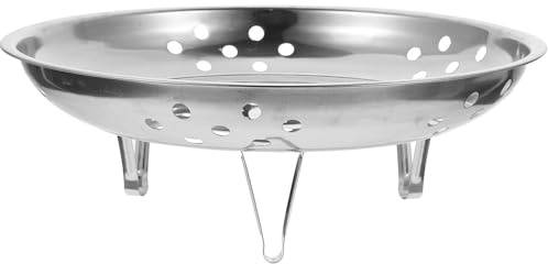 DECORNIJIA Plateau Vapeur Acier Inoxydable avec Amovibles Insert Vapeur pour Cuisson de Légumes Poisson et Viande Maison ou Au Restaurant