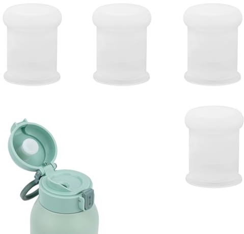 4st Läckageproppar till Nappflaskvärmare Kompatibla med Momcozy, BPA-Fri Silikon 500ml Bärbara Nappflaskvärmartillbehör och Reservdelar