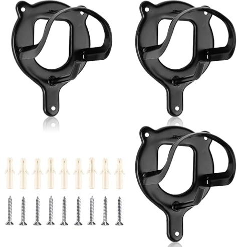 Pack of 3 Horse Bridle Rack, Metal Horse Bridle Holder Hook