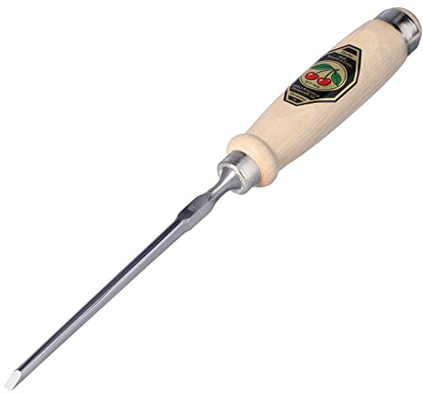 Kirschen 1001004 4 mm Number 1001 Firmer Chisel with Hornbeam Handle - Multi-Colour