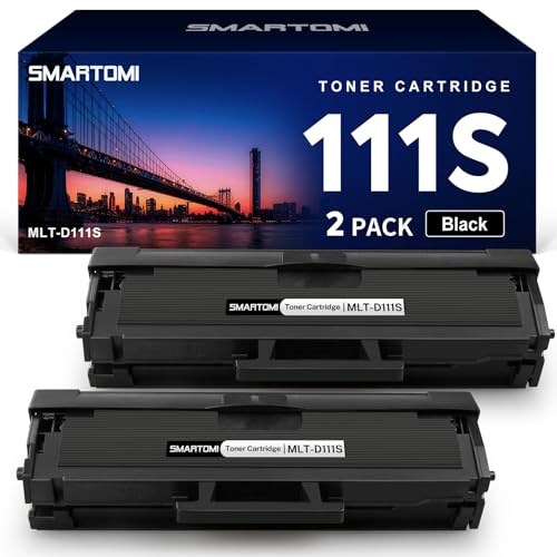 SMARTOMI MLT‑D111S 2‑Nero Toner compatibile per Samsung D111S D111L 111S