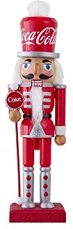 Coca-Cola Kurt S. Adler 10-Inch Wooden Nutcracker, Multicolor (CC6202)