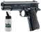 Set: Softair Pistole 19Eleven Vollmetall 0,5 Jule 6 mm BB Federdruck Softair + G8DS® Softair Munition Bio BBS Premium Selection 2000 Stück 0,20 g 6mm (3, 1)