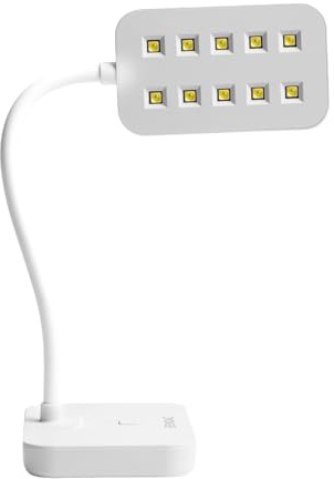Semilac UV/LED Nagellampe 12W – Flexible Spotlampe mit Timer & 10 LEDs für Nagelverlängerung & Maniküre