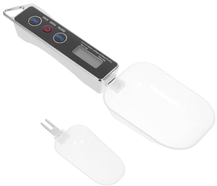 FIXOSHEE Cuchara Báscula Digital Mini Alta Precisión Pantalla LCD Portátil para Cocina Repostería Medición Precisa Ingredientes