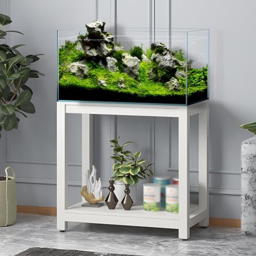 Heavy Duty Metal Aquarium Stand - Sturdy Fish Tank Shelf for Secure Home Office Storage, High Load Capacity, Rack for Aquariums and Terrariums