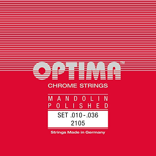Optima Mandolin strings Chrome polished set 2105