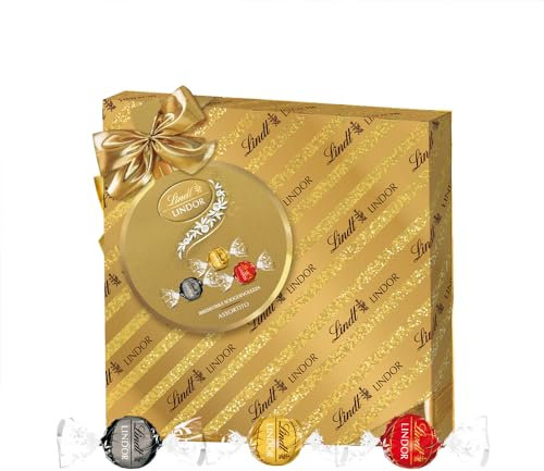 Lindt Lindor Scatola Incartata, Praline Assortite, 287g