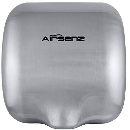 AIRSENZ I-FORCE ECO DRY AUTOMATIC HIGH SPEED HAND DRYER ELECTRIC HEAVY DUTY - BRUSHED STAINLESS STEEL