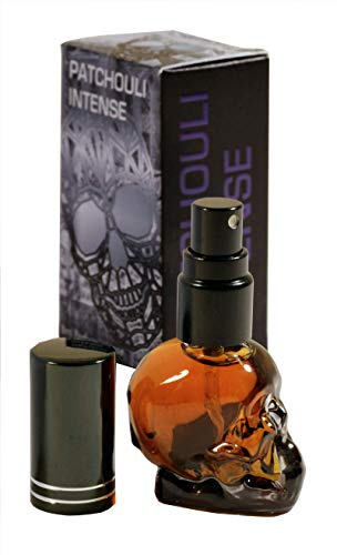 Unser stärkstes Patchouli! Teufelsküche Patchouli Parfum Intense im süßen Skull - Mini-Flakon. Extrem stark, lang anhaltend, 8ml
