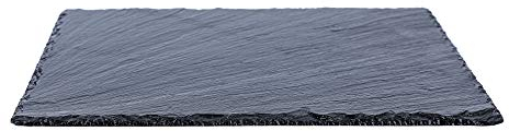 Tcrogsciss Slate Cheese Board Slate Cheese Tray Serving Tray, 8 * 12 Inch