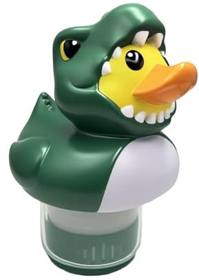 Huvqianu Flotador de Pastillas para Piscina - Dispensador Flotante De Cloro,Herramienta De Mantenimiento para El Cuidado del Agua En SPA Jardín Parque Patio Césped Y Áreas del Hogar