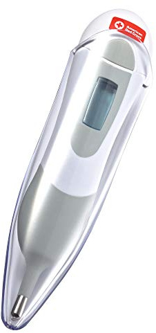The First Years American Red Cross Multi-use Digital Thermometer - Baby Thermometer - Easy to Read LCD Screen - Baby Essentials