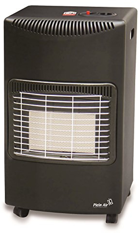 Kemper 65411 Infra 42 Gasheizung Infrarot, verstellbar, schwarz anthrazit