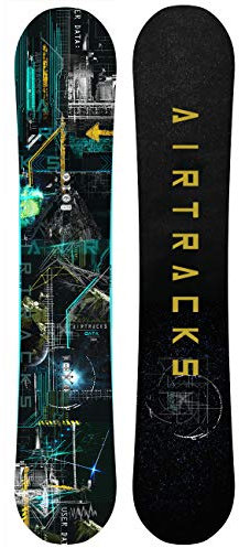 Airtracks Tabla de snowboard para hombre, 155 cm, estilo Freestyle Freeride Data