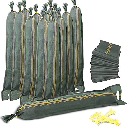 TK THERMALKING 50X Sandsäcke - Sandsack Hochwasserschutz – Silosandsäcke ungefüllt – Silosäcke Wassersperre Hochwasser (25 x 100 cm)