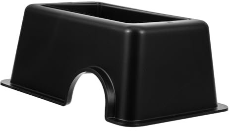 Yardwe Reptilienversteck Schildkrötenhaus Kunststoff Höhle Reptilienhabitat Aquariumversteck Tierhöhle Reptilienzubehör Versteckbox