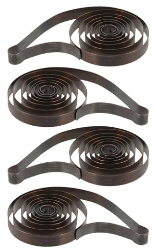 WATIIFUFU 4 St Mekanisk Klockfjäder Hållbar Klockfjäder för Mekanisk Väckarklocka Precisionstidsklocka Reservdelar för DIY Reparation och Underhåll av Mekaniska Klockor
