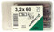 suki 75 Stück Dielenschraube 3,2 x 60 mm passiviert TX10, 6177911