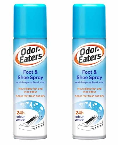 Odor Eaters Foot And Shoe Spray 150ml x 2 Packs