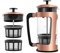 Espro French Press, Kaffee Stempelkanne aus Glas, Coffee-Maker, Kupfer, 950ml