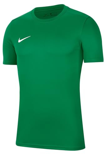 NIKE Men's M Nk Dry Park Vii Jsy T shirt, Pine Green/White, L UK