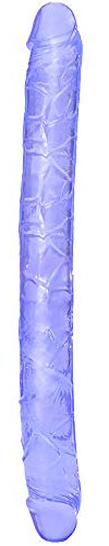 15 Inch Double-Ended Dildos,Super Long Realistic Dildo with Vivid Glans Double Dong Penis,Anal G-spot Vaginal Stimulator,Adult Sex Toy for Lesbian Gay Women Men, Purple