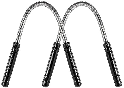 2 Pieces Black Facial Hair Remover Quick Hair Removal Epilator Tool,Facial Hair Remover Manual Epilator Spring Face Hair Roller Threading Epilator Tools for Face Hair Removing Tool