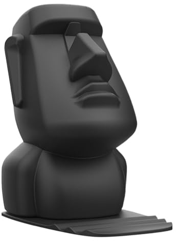 Soporte de la cabeza de la cabeza de la de Easter - soporte de gafas de resina, organizador de gafas decorativas, escultura novedosa | Exhibición de estanterías de escritorio de mesa nocturna par