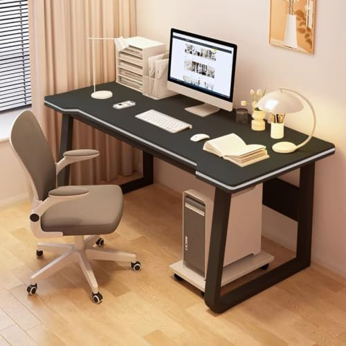 XUEGW Scrivania da Gaming, Tavolo Scrivania per Studenti, Moderna in Legno per Computer, Tavolo da Gamer