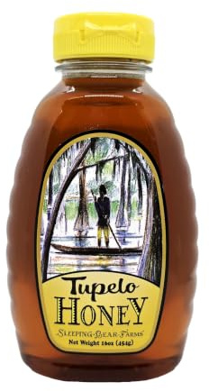 Tupelo Honey 16oz. Bottle- Premium from Sleeping Bear Farms Beekeepers in the Florida Apalachicola River Basin