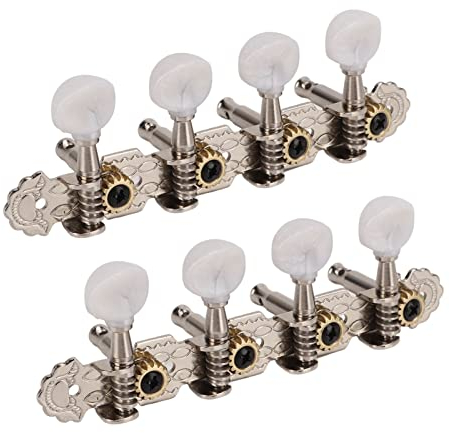 2 Stück Mandolinensaiten-Stimmwirbel, Mandoline-Stimmschlüssel für Mandoline-Ersatzteile Musikinstrument spielen Accessoires Zubehör Für Musikinstrumente
