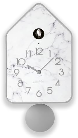 Guzzini - Wall Clock 37 cm with Pendulum Dark Grey