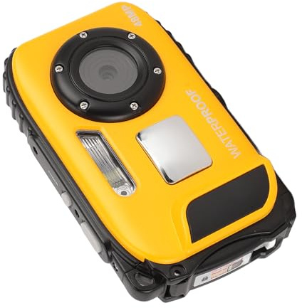 Telecamera Digitale Subacquea 1080p 48mp Shake Selfie Fotocamera Sottomarina con Screen a Colori da 2,4 Pollici a 32 G di Schede di Memoria Autofocus e Riconoscimento del Viso